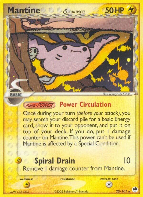 Mantine (Delta Species) - Dragon Frontiers
