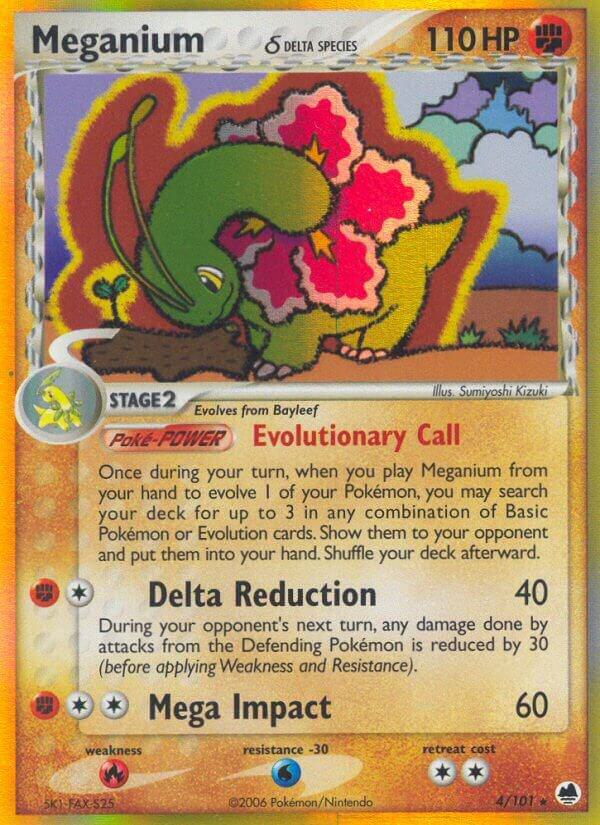Meganium (Delta Species) - Dragon Frontiers