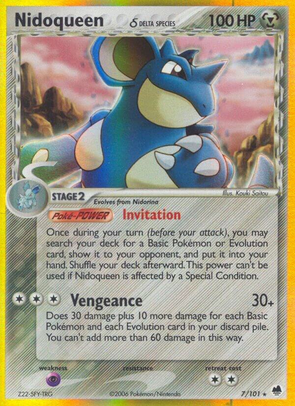 Nidoqueen (Delta Species) - Dragon Frontiers
