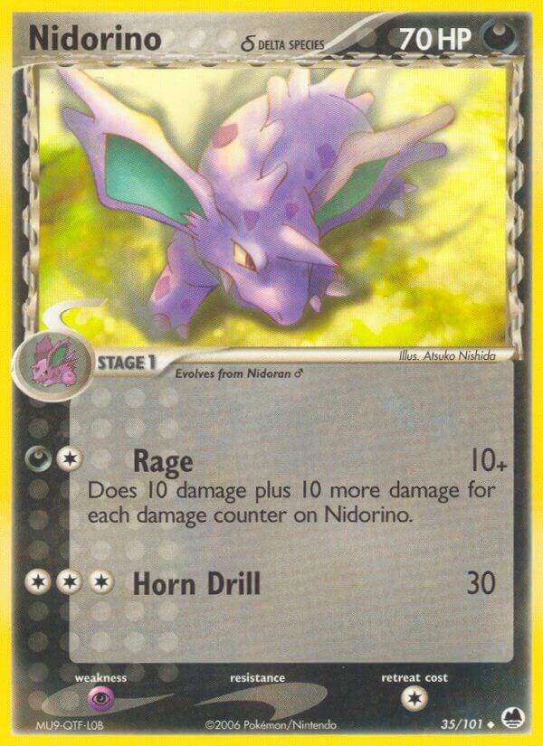 Nidorino (Delta Species) - Dragon Frontiers