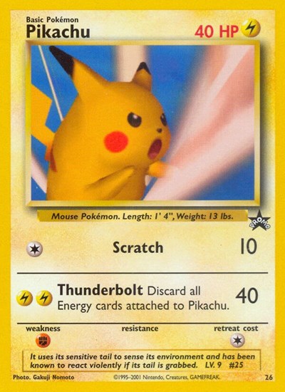 Pikachu (SNAP Promo) - WoTC Promo