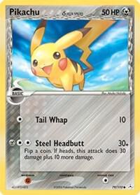 Pikachu (Delta Species) - Holon Phantoms