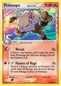 Primeape (Delta Species) - Holon Phantoms