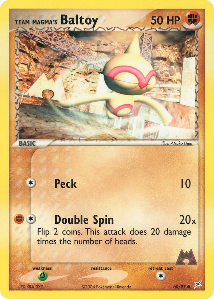 Team Magma's Baltoy - 60/95 - Team Magma vs Team Aqua