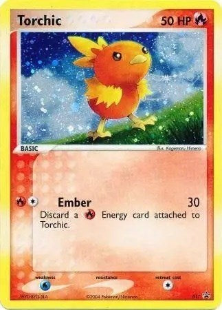 Torchic - 017 (EX Deck Tin) - Nintendo Promos