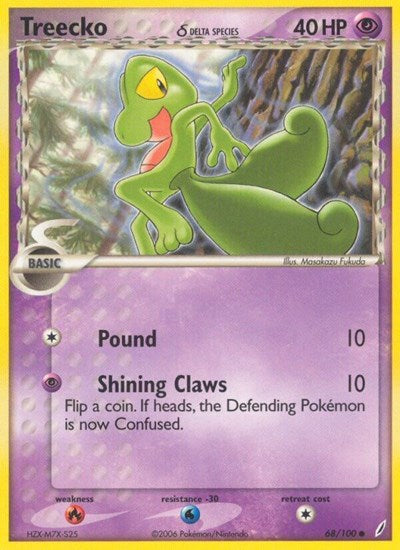 Treecko (Delta Species) - Crystal Guardians