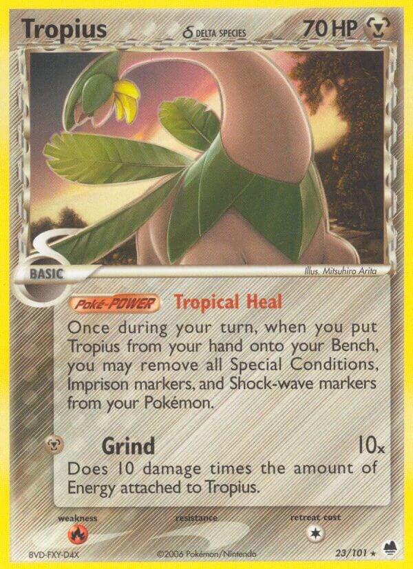 Tropius (Delta Species) - Dragon Frontiers