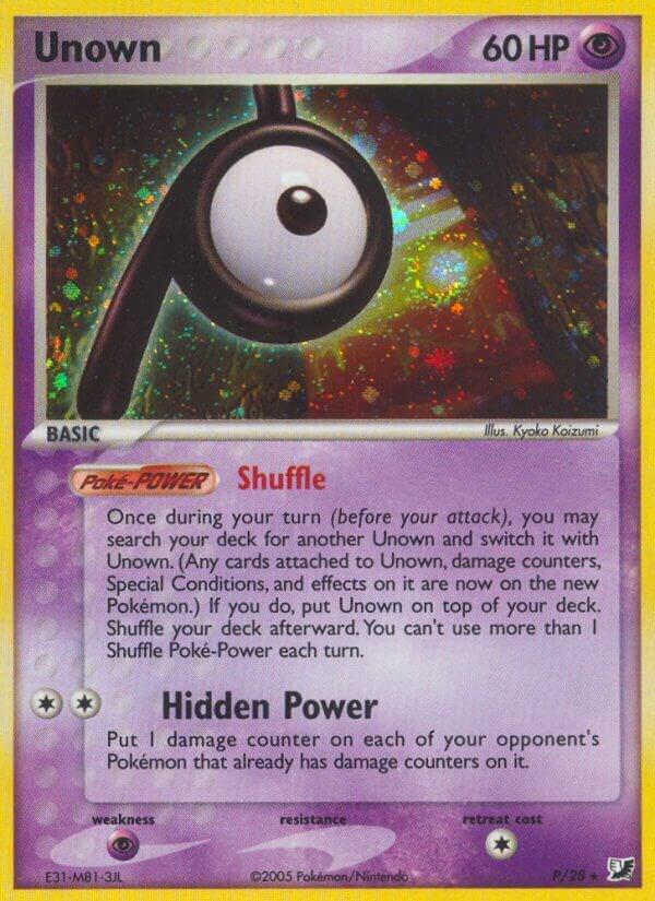 Unown (P) - Unseen Forces