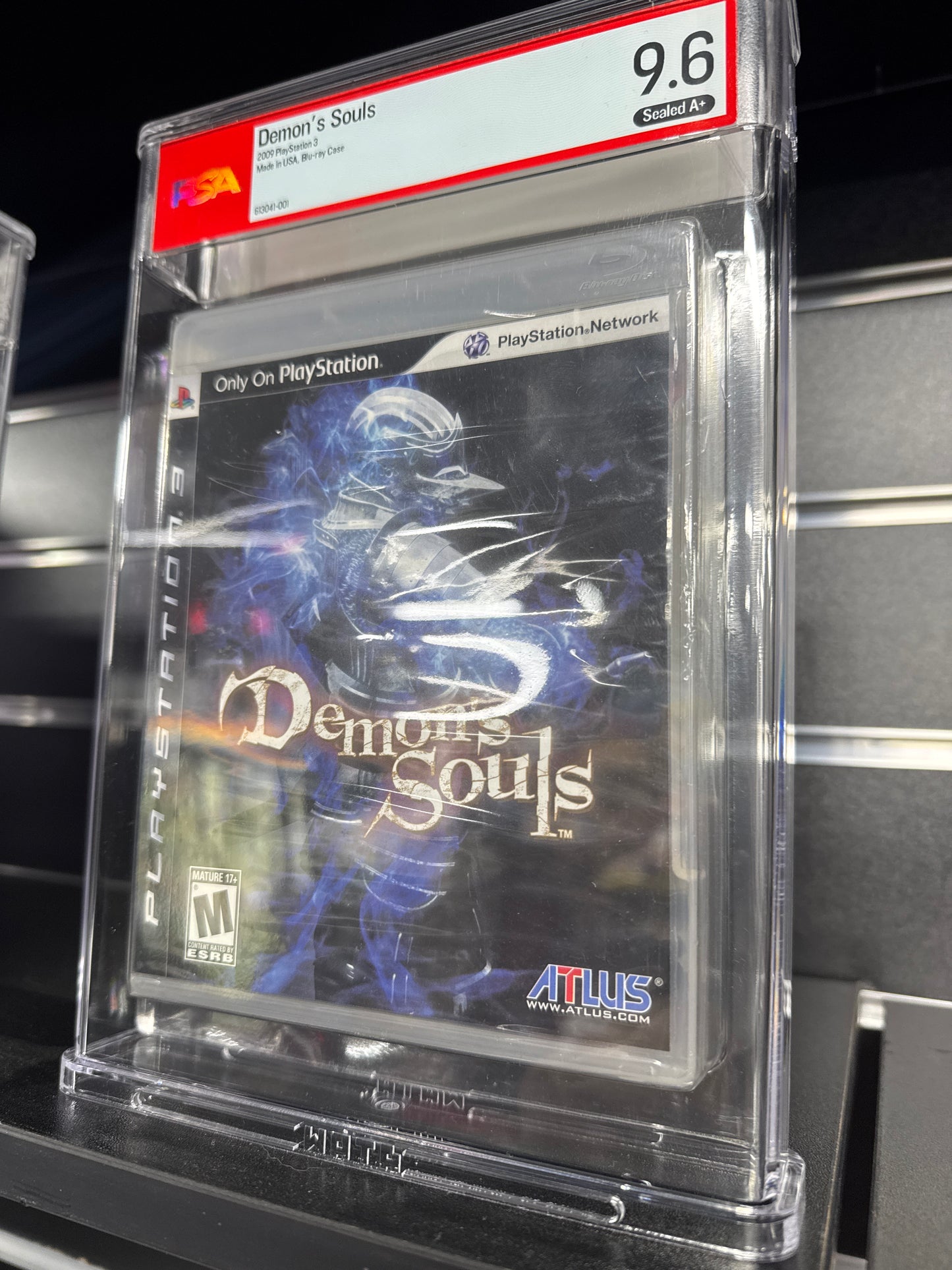 PS3 Sealed Demon’s Souls Graded PSA 9.6