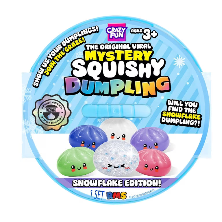 RMS Crazy Fun The Original Mystery Dumpling - Snowflake Edition