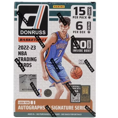 2022-23 Panini Donruss Basketball 6-Pack Blaster Box