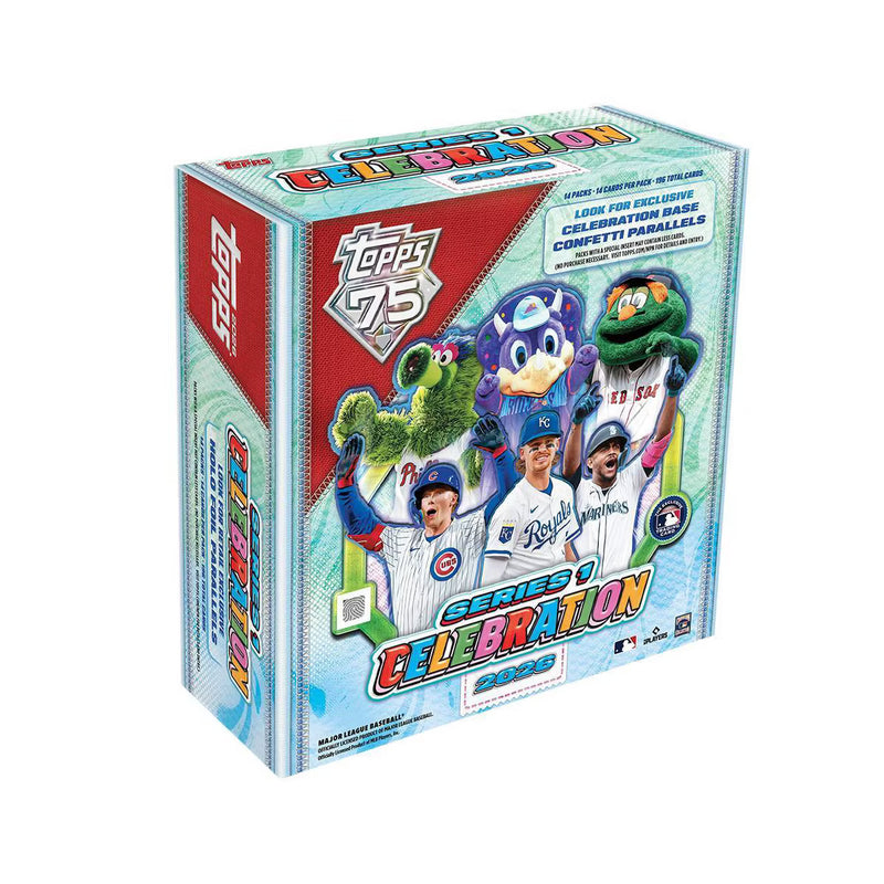 2026 Topps MLB Series 1 Baseball Trading Card Celebration Box