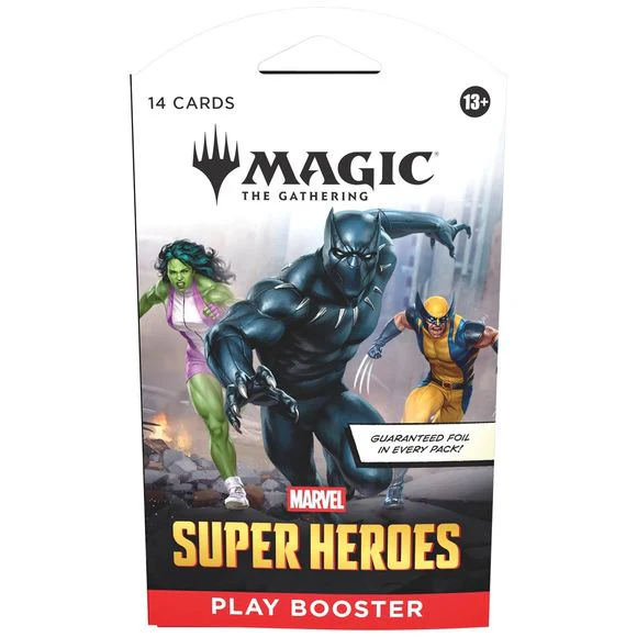 Magic the Gathering TCG - Marvel Super Heroes Sleeved Play Booster