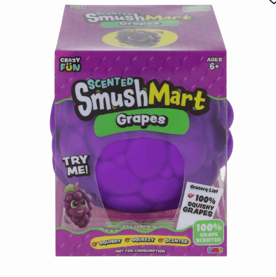 Crazy Fun - SmushMart Grape Jumbo Squishy
