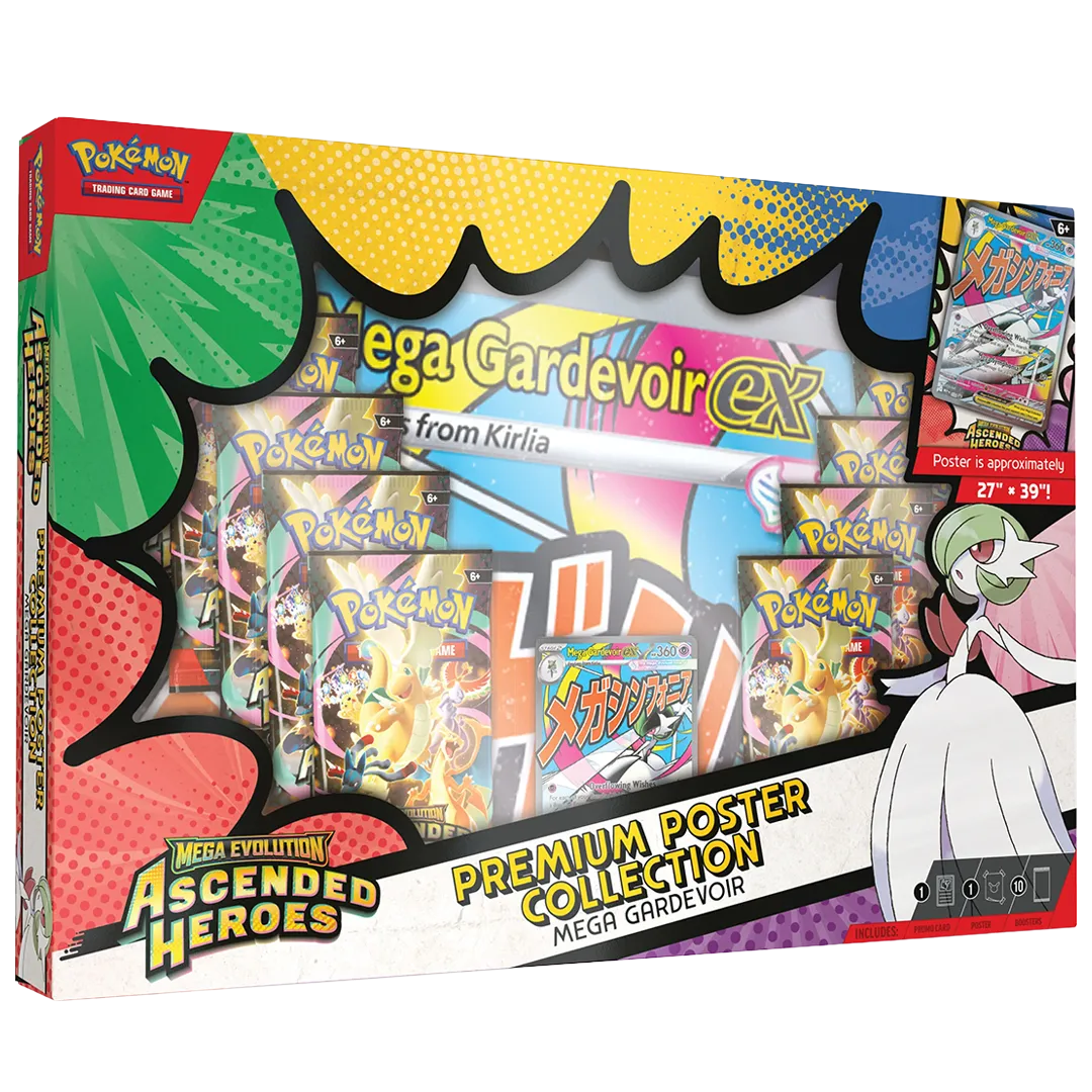 Pokémon - Mega Evolution: Ascended Heroes - Premium Poster Collection Mega Gardevoir