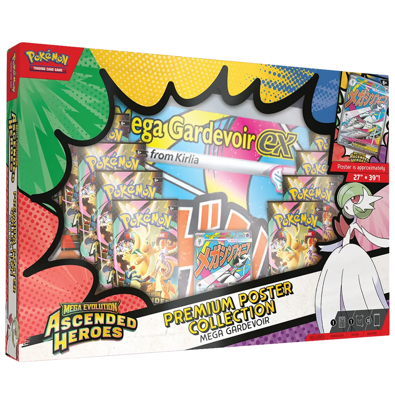 Pokémon - Mega Evolution: Ascended Heroes - Premium Poster Collection Mega Gardevoir