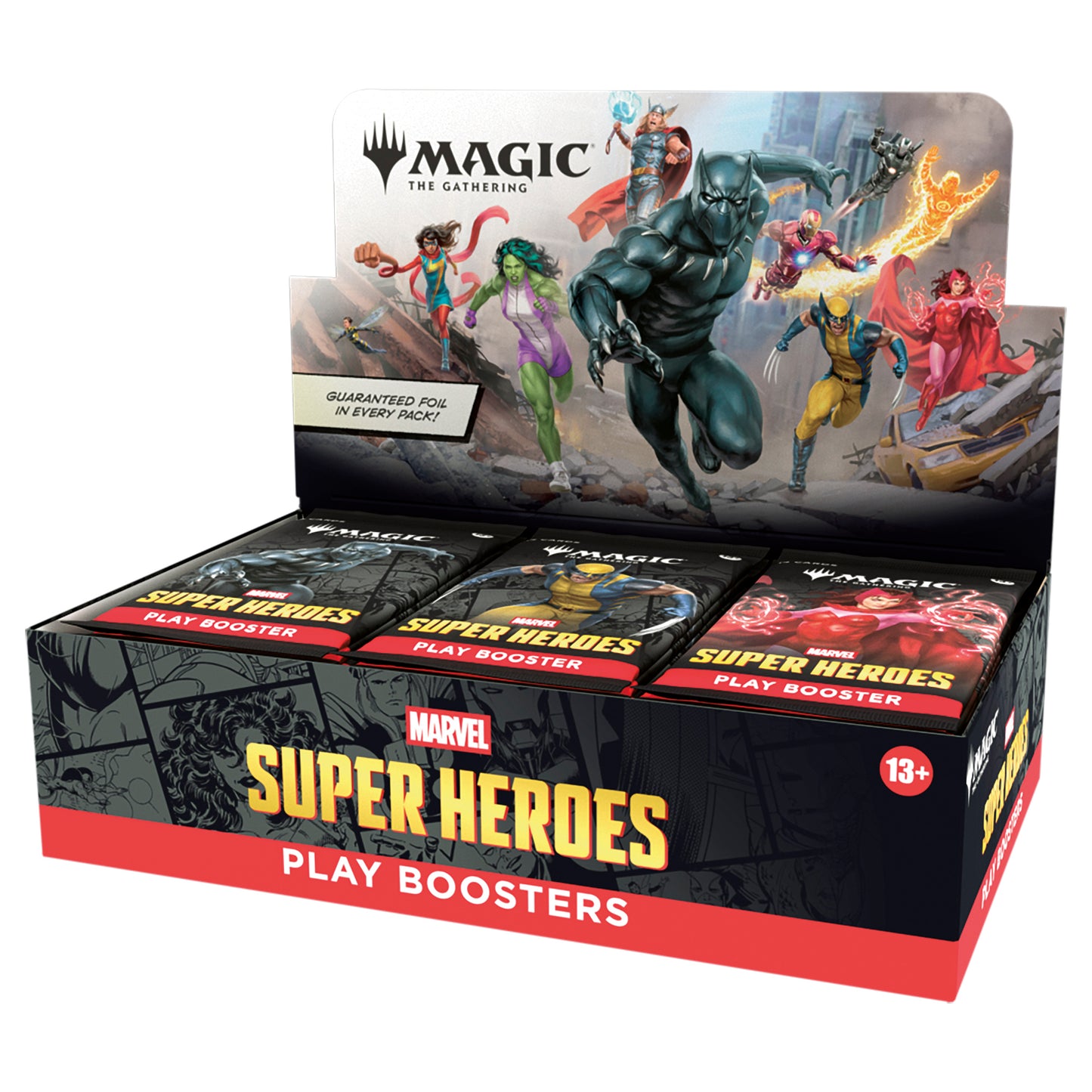 Magic The Gathering TCG - Marvel Super Heroes Play Booster Box