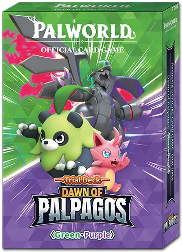 Palworld TCG - Dawn of Palpagos - Green & Purple Trial Deck