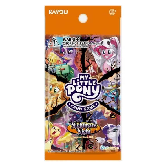 Collectible My Little Pony TCG: Nightmare Night Booster pack