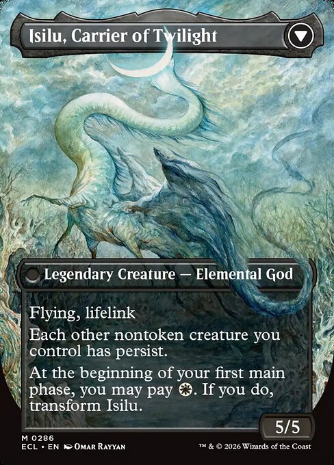 Eirdu, Carrier of Dawn // Isilu, Carrier of Twilight - Lorwyn Eclipsed