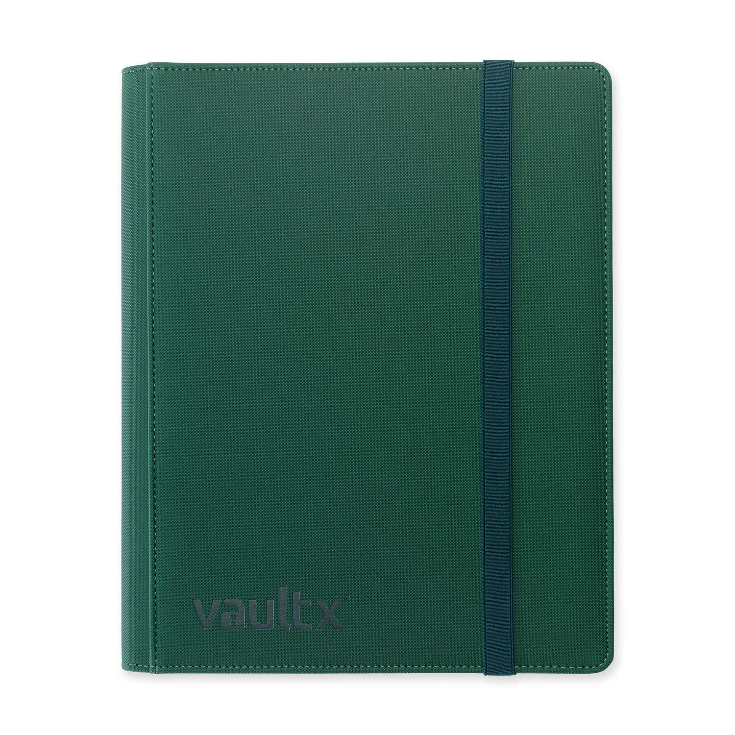 VaultX Premium 9 Pocket Exo-Tec Strap Binder - Forest Green