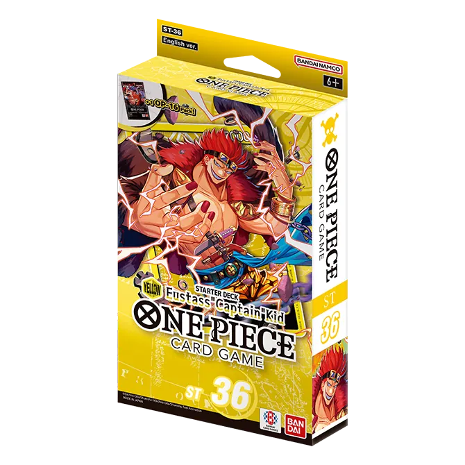 One Piece TCG - Starter Deck 36: YELLOW Eustass "Captain" Kid