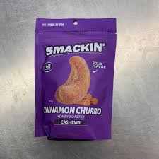 Smackin' Cinnamon Churro Honey Roasted Cashews