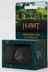 The Hobbit Spindown D20 Jumbo Die - Umbral