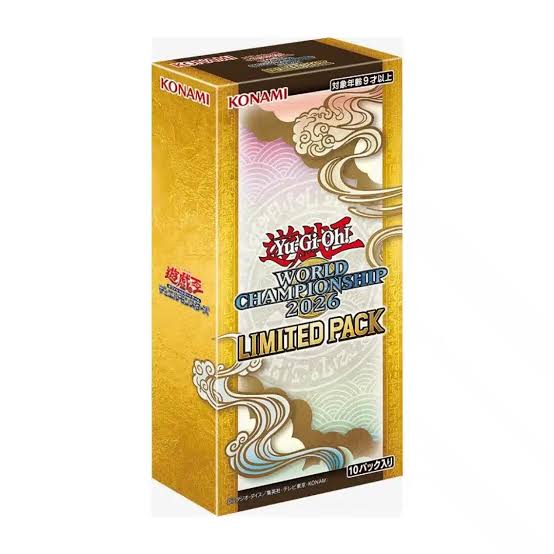 Yu-Gi-Oh TCG - 2026 World Championship Limited 10 Pack Box
