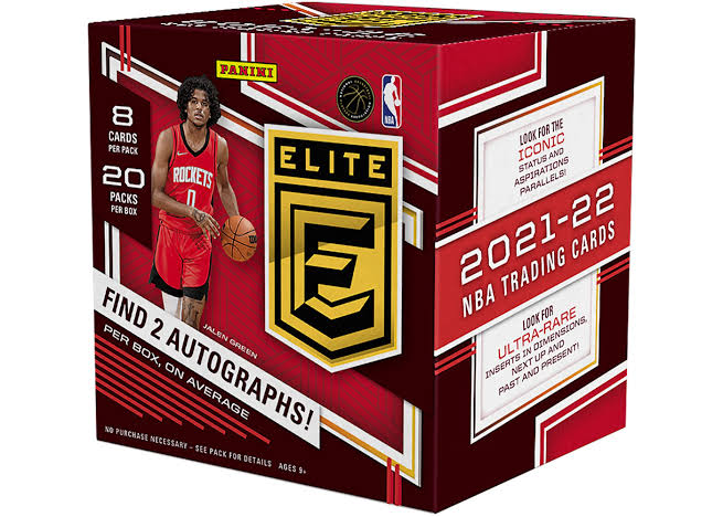 2021 Panini NBA Elite Hobby Box