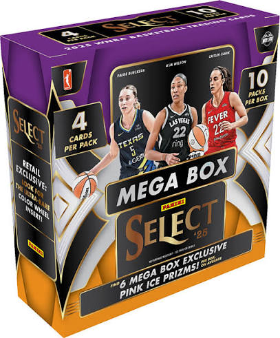 2025 Panini WNBA Select Mega Box