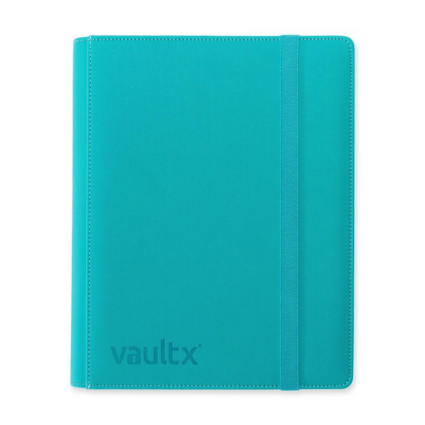 VaultX Premium 9 Pocket Exo-Tec Strap Binder - Ocean Blue
