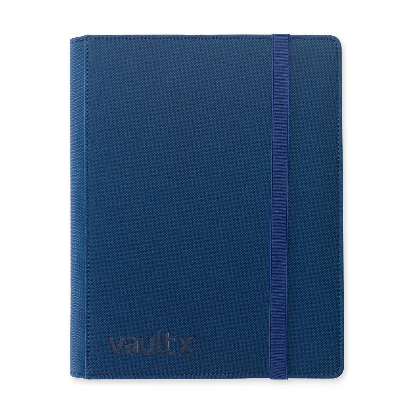 VaultX Premium 9 Pocket Exo-Tec Strap Binder - Royal Blue