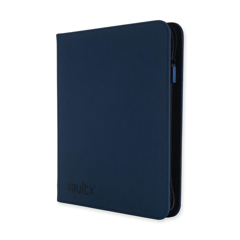 VaultX - 12-Pocket Exo-Tec® Zip Binder XL - Royal Blue