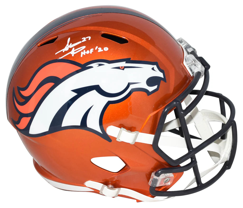 Steve Atwater Signed HOF Helmet Denver Broncos