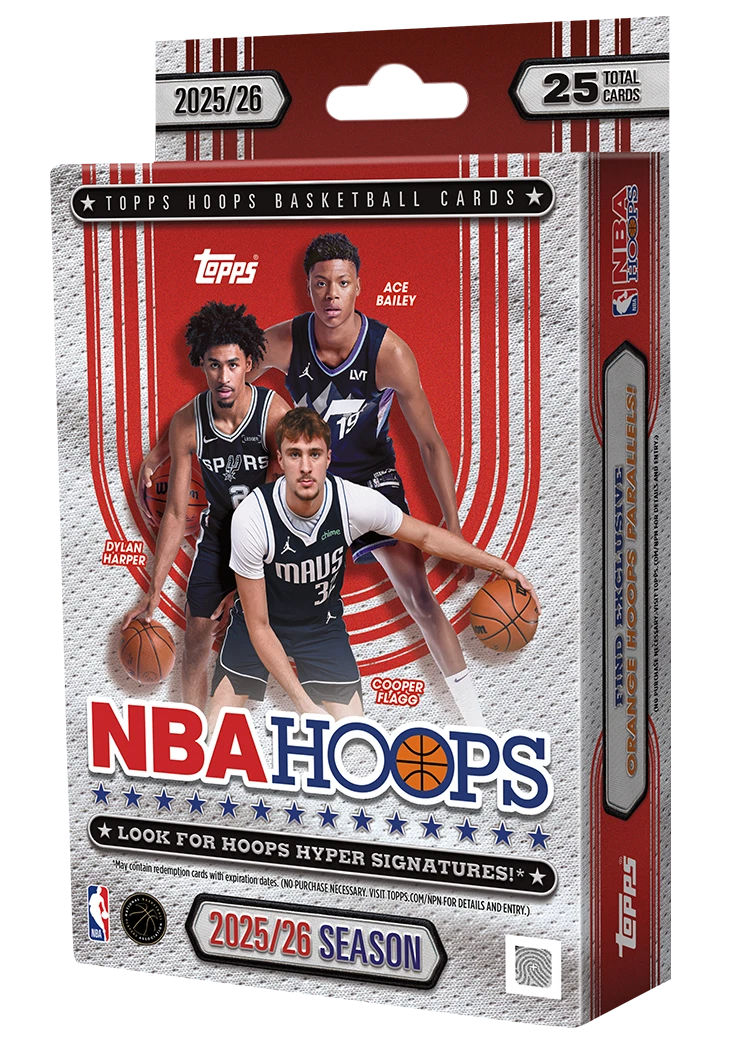 2025-26 TOPPS NBA HOOPS HANGER BOX