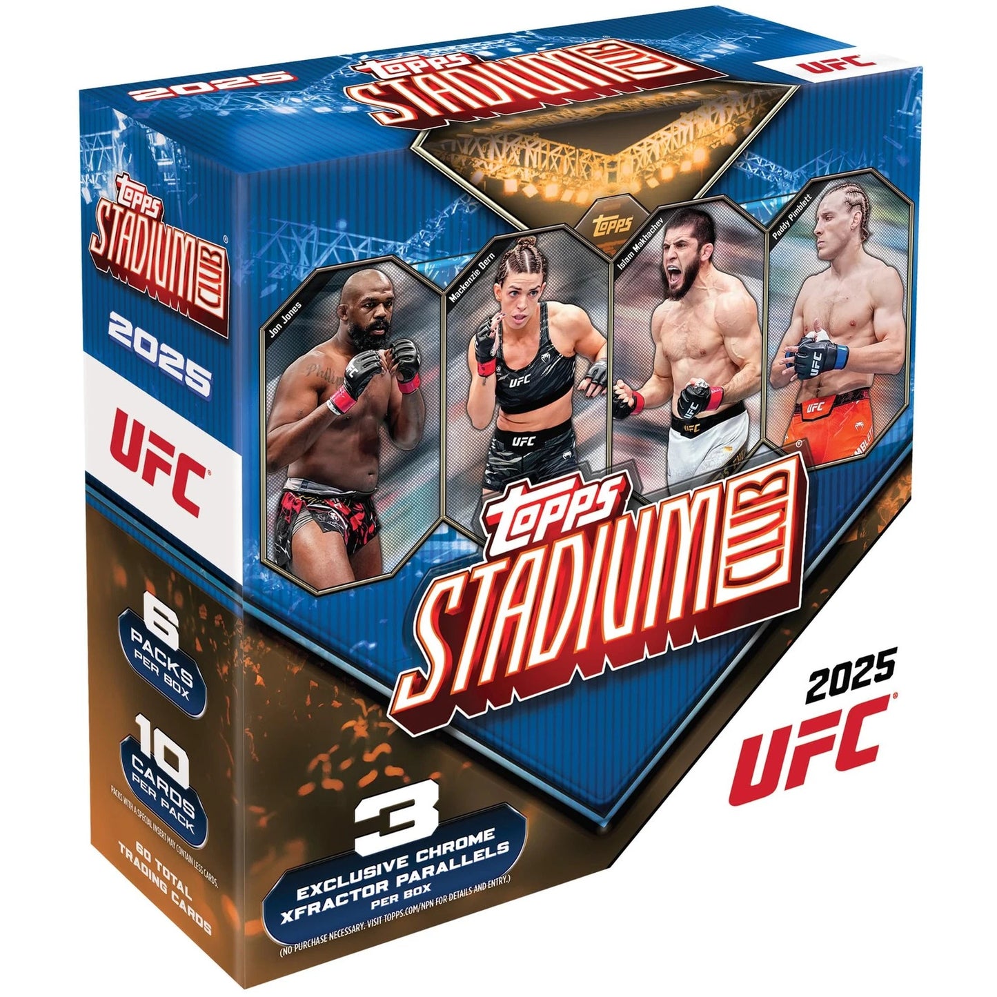 2025 Stadium Club UFC - Factory Sealed - Mega Box