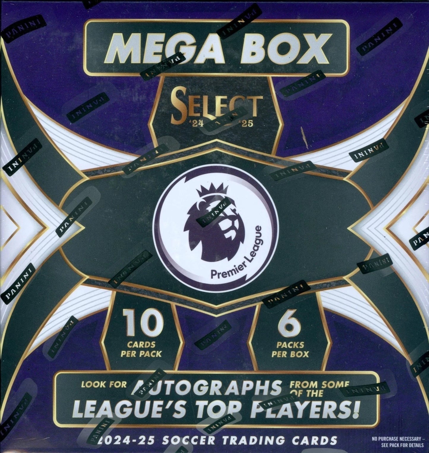 Panini Select English Premier League EPL Soccer Factory Sealed Mega Box