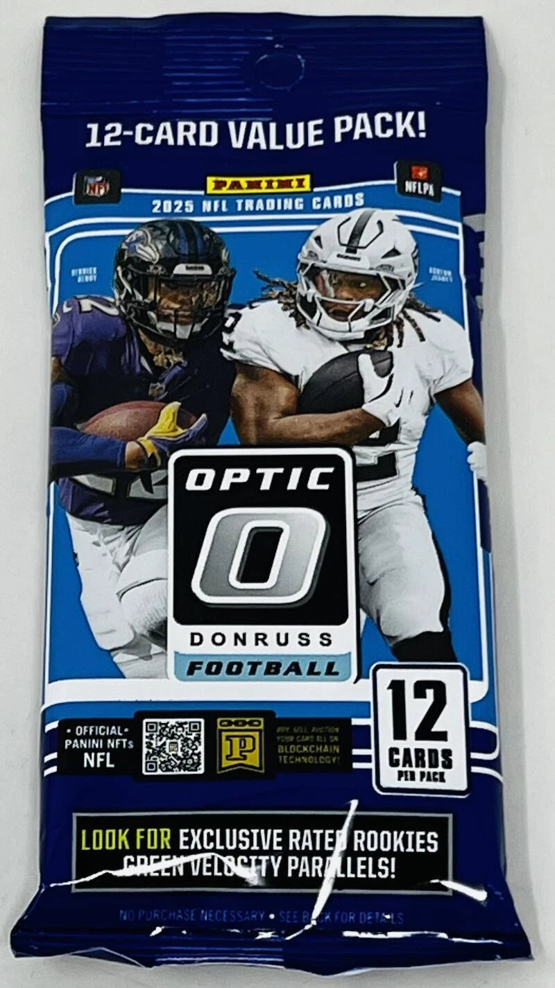 2025 Panini Donruss Optic Football 12-Card Fat Pack