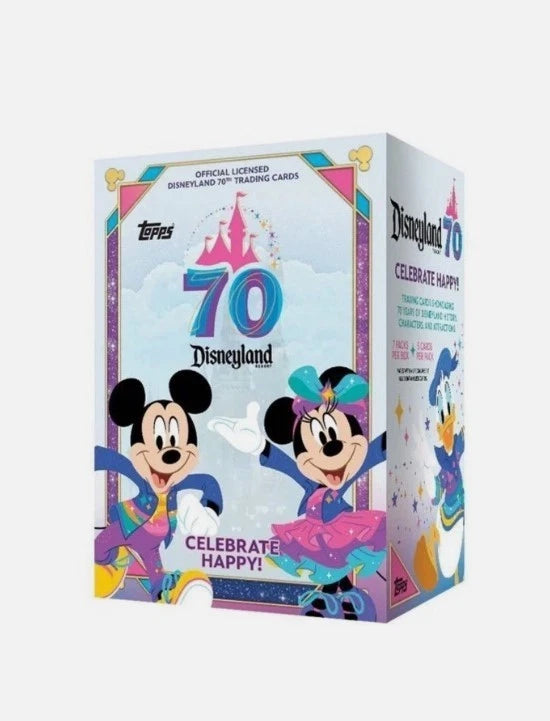2025 TOPPS DISNEYLAND 70th Anniversary VALUE BLASTER BOX