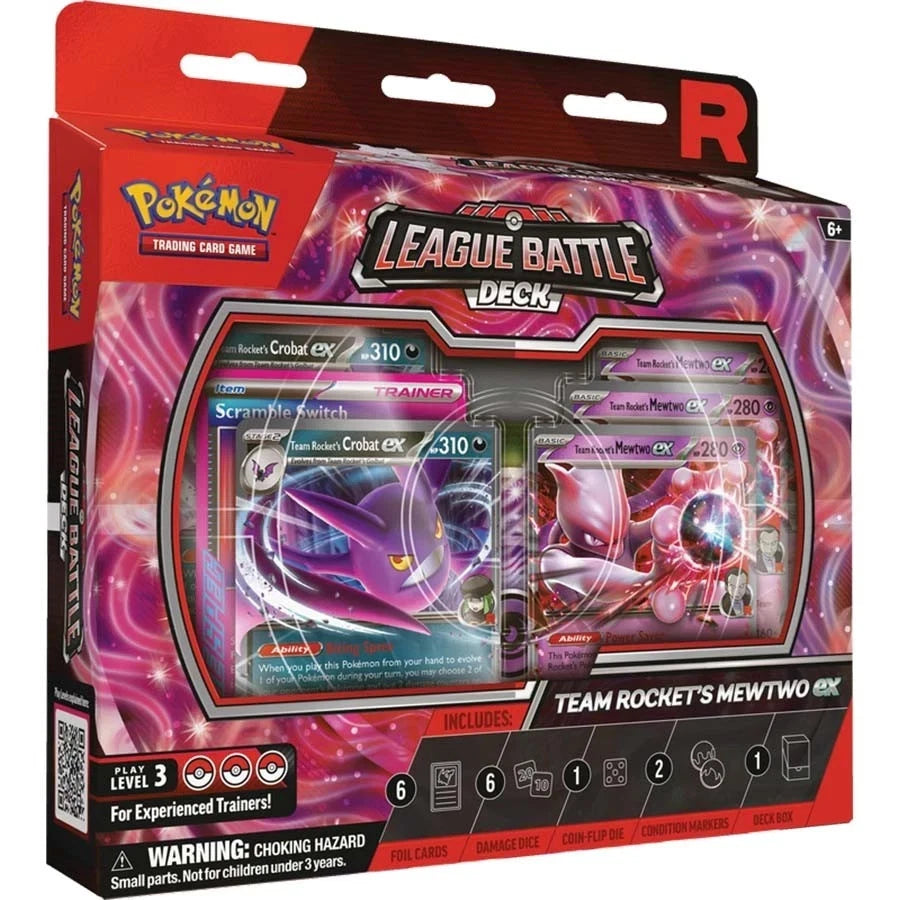 Pokemon Team Rocket's Mewtwo ex League Battle Deck New Sealed
