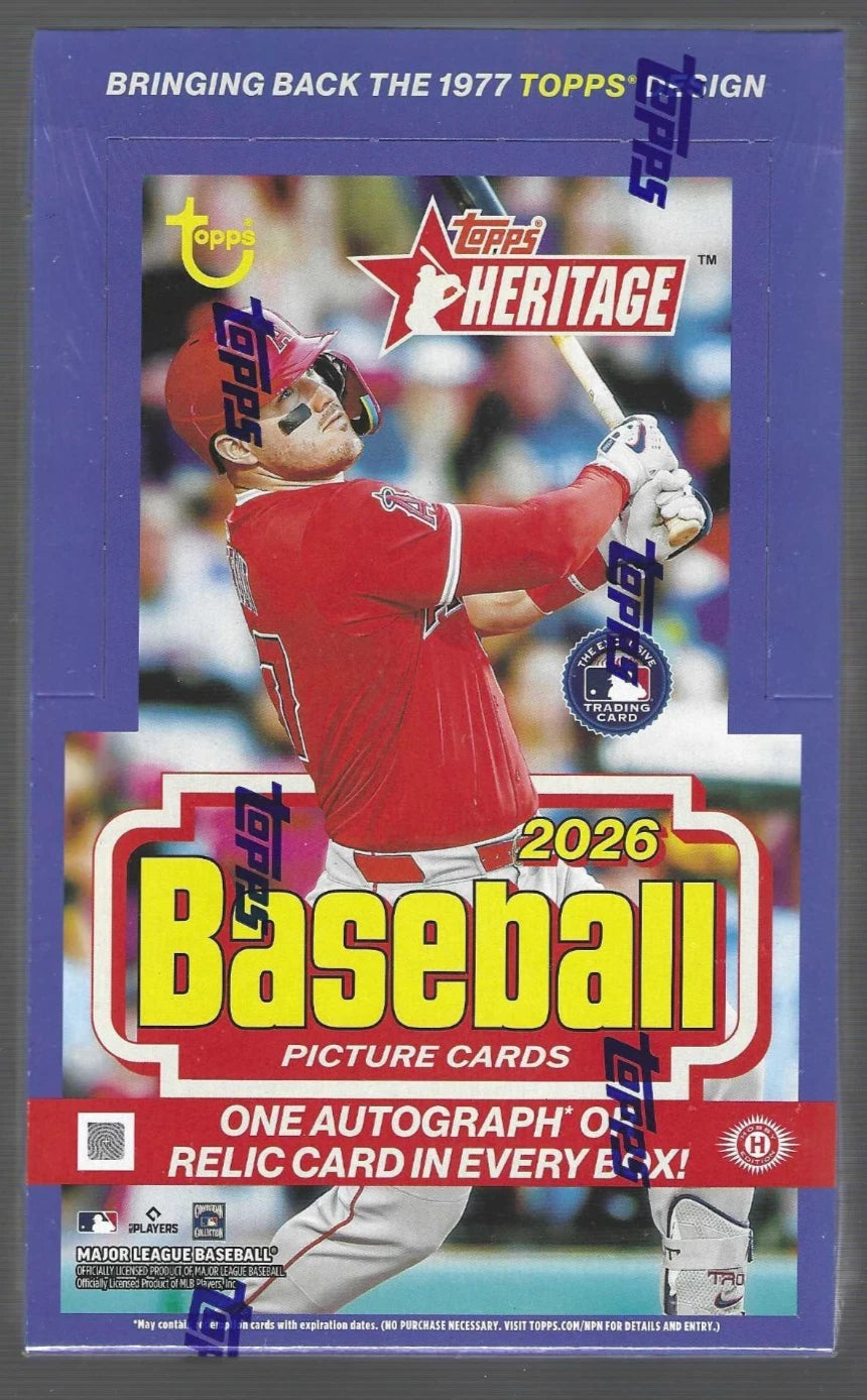 2026 TOPPS HERITAGE BASEBALL