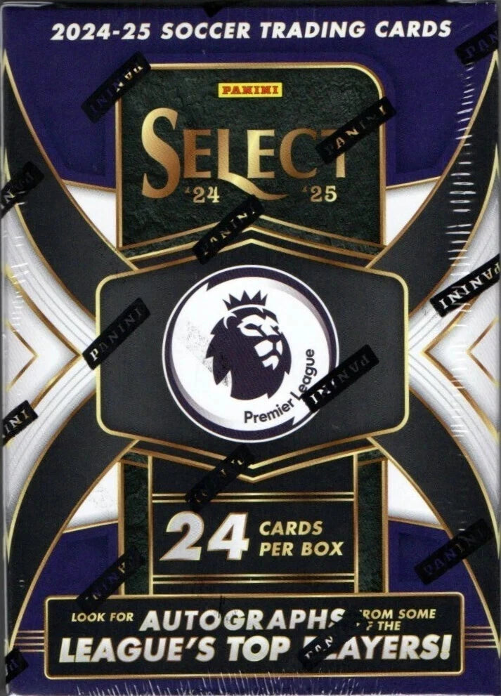 2024-25 Panini SELECT Premier League Soccer Trading Card Blaster