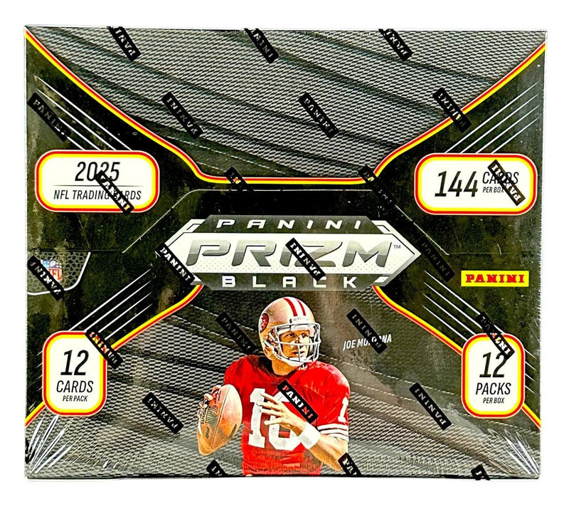 2025 Panini Prizm Black Football Hobby Box