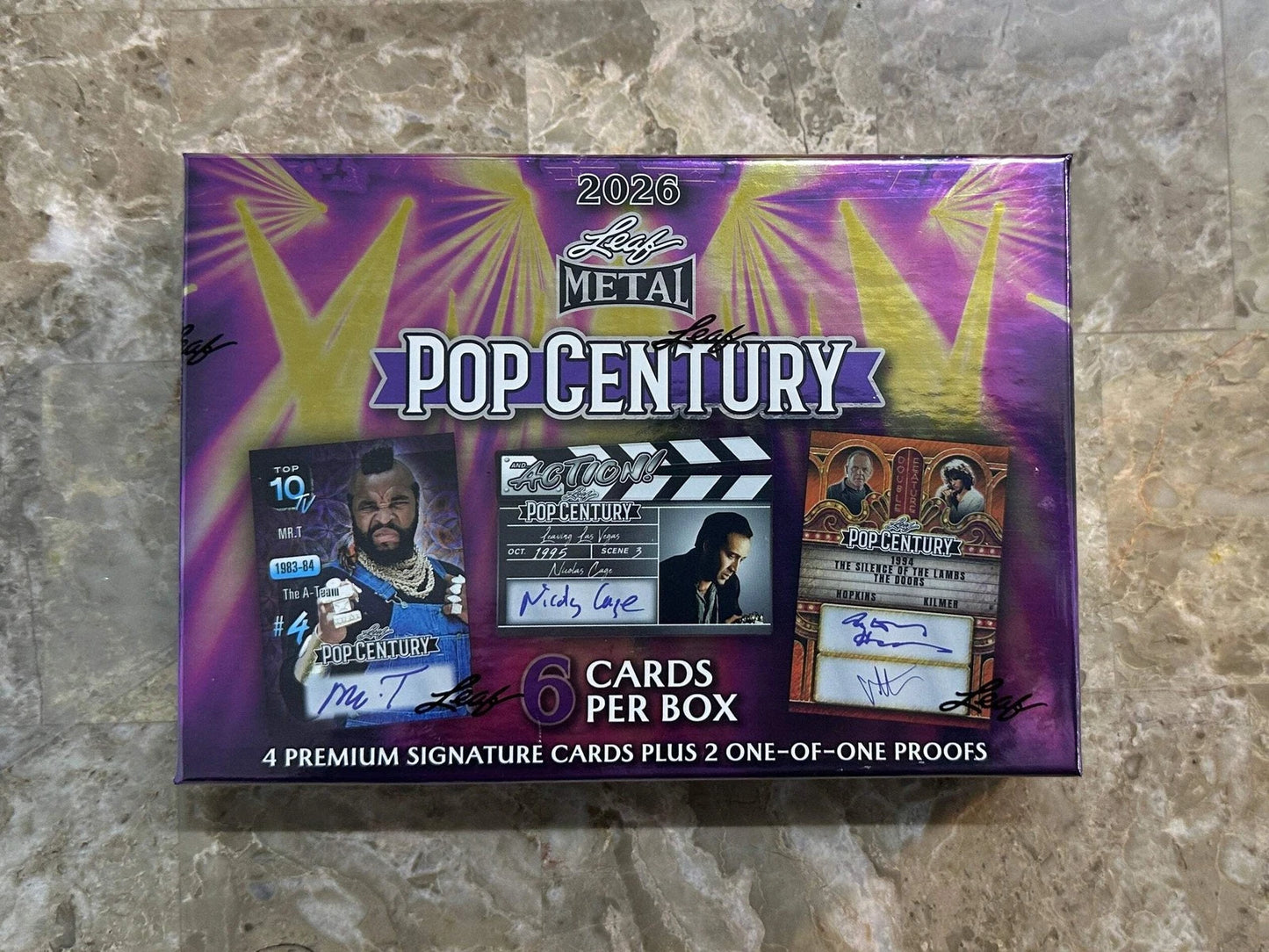 2026 LEAF POP CENTURY HOBBY BOX