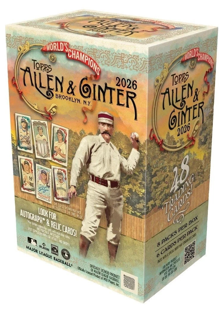 2026 Topps Allen & Ginter Baseball Blaster Box