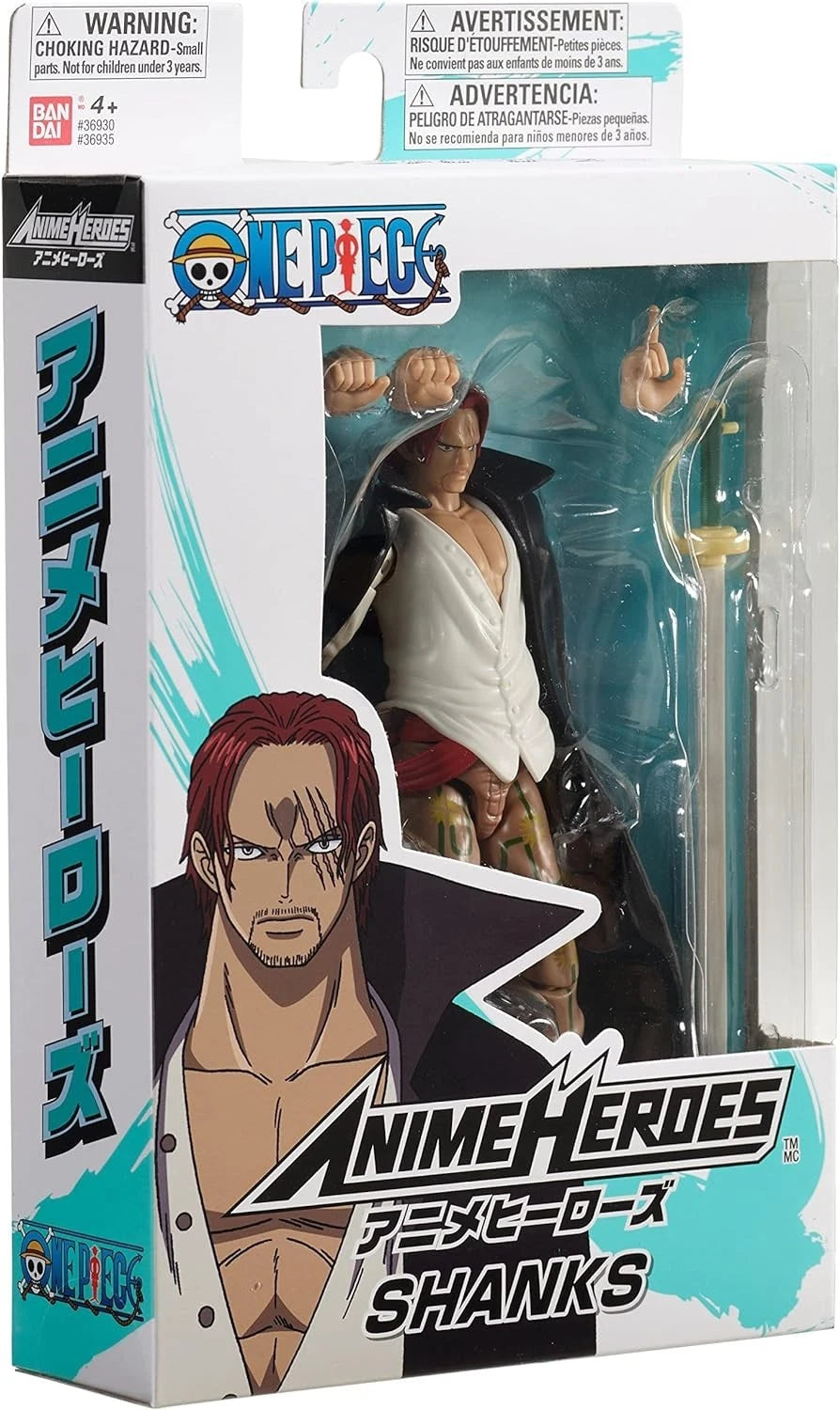 One Piece: Shanks Anime Heroes Action Figure