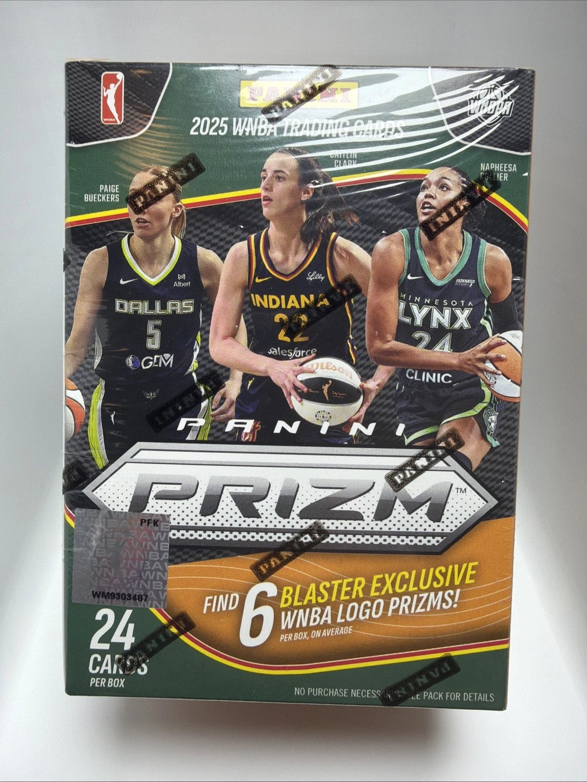 2025 Panini Prizm WNBA Logo Blaster Box Factory Sealed
