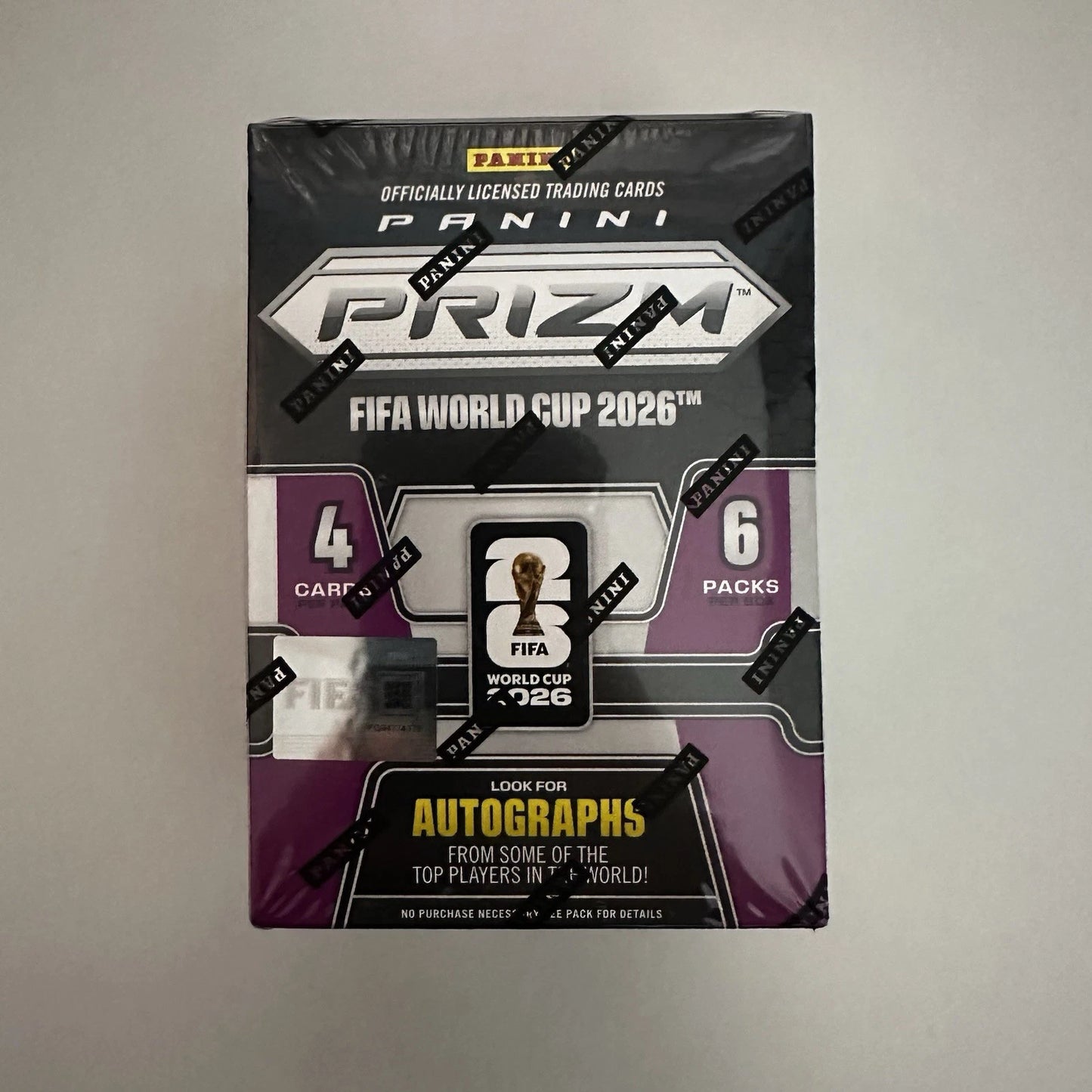 2026 Panini Prizm FIFA World Cup Purple Blaster Box