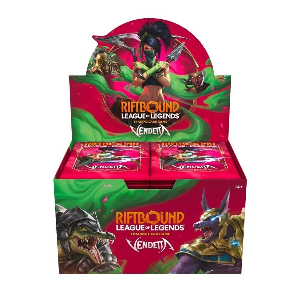 Vendetta Riftbound League of Legends TCG Booster Box Sealed
